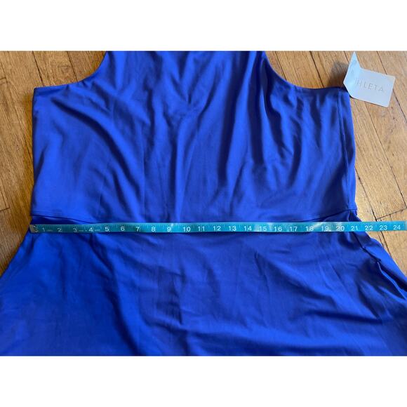 NWT Athleta Conscious Dress Womens 2X Blue Golf Tennis Active Dress - Picture 3 of 9